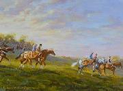 unknow artist Classical hunting fox, Equestrian and Beautiful Horses, 127. oil painting picture wholesale